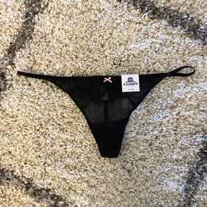 b.tempt'd by Wacoal b.sultry Lace/Mesh Thong